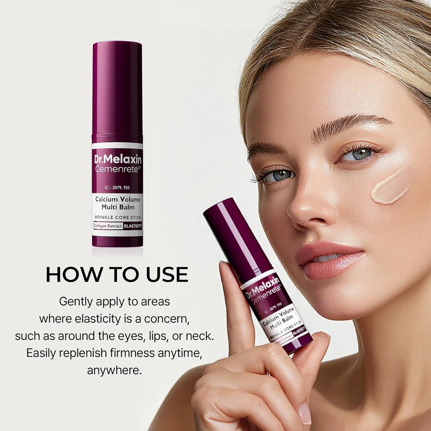 Revitalize Your Eyes with Dr. Melaxin | Cemenrete Calcium Multi Balm - The Ultimate Solution for Youthful, Firm Skin